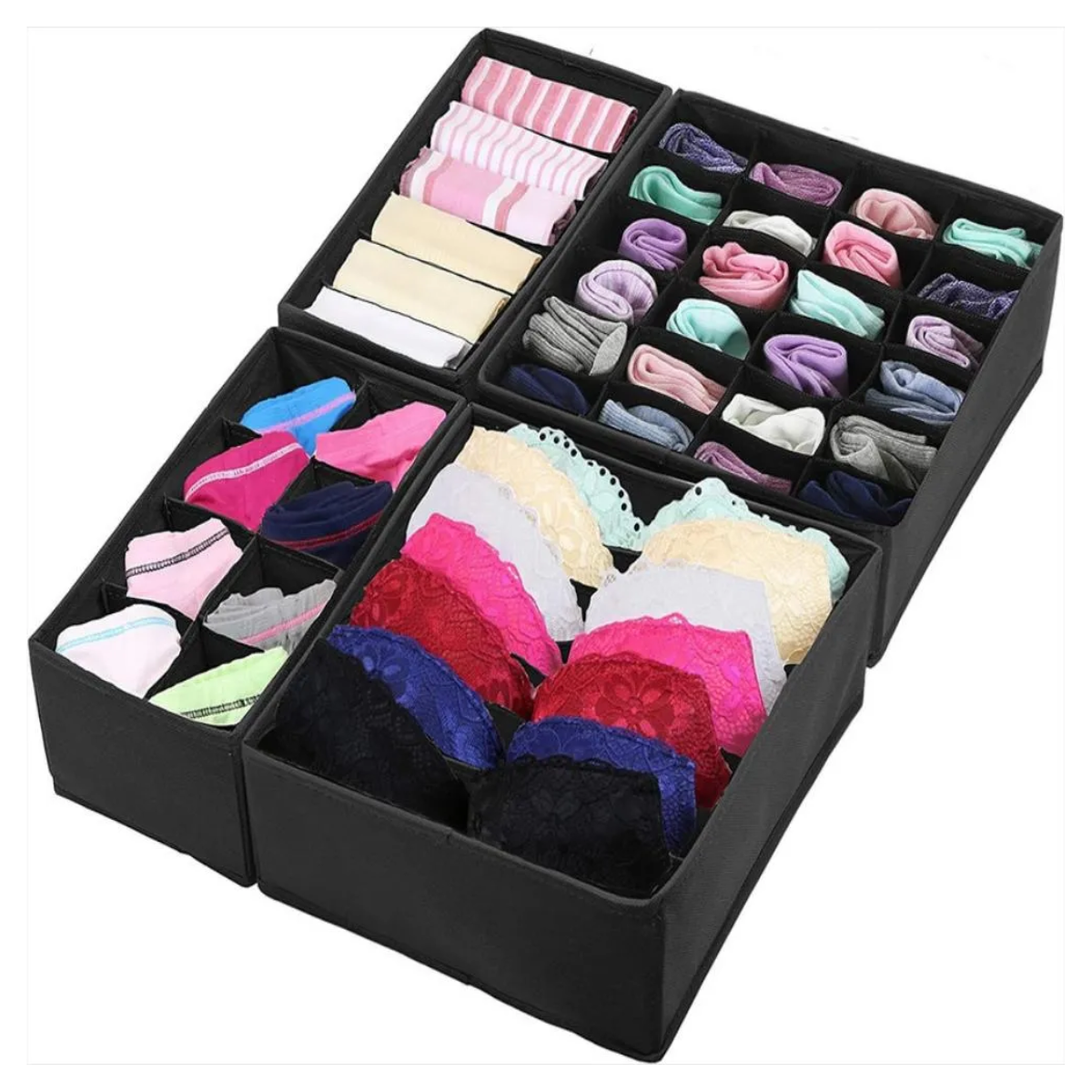 Organiza Tu Ropa Fácil y Rápido con el Set de Organizadores Premium
