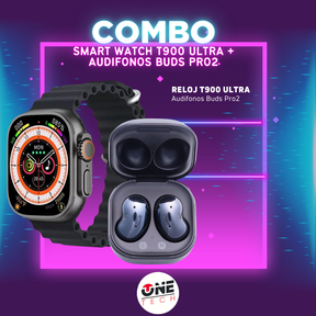 ✨ Lleva el T900 Ultra 2 MAX y obtén unos Galaxy Buds 2 Pro GRATIS ✨